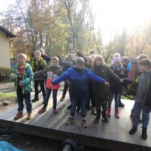 Erlebnispädadogik im Albert-Schweitzer- Haus, Lindenfels (Foto: P.Sauerzapf)