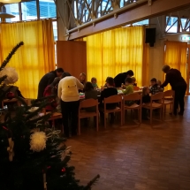 Kalėdų Senelis aplankė jaunuosius akademikus (Foto: R.Lendraitis)