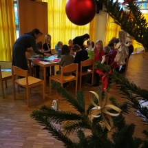 Kalėdų Senelis aplankė jaunuosius akademikus (Foto: R.Lendraitis)