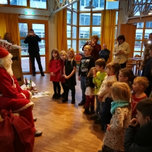 Kalėdų Senelis aplankė jaunuosius akademikus (Foto: R.Lendraitis)