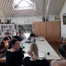 Filmanalyse im Unterricht - Workshop zur Verfilmung von Büchners Dramenfragment „Woyzeck“ (Foto: Dr. G. Hoffmann)
