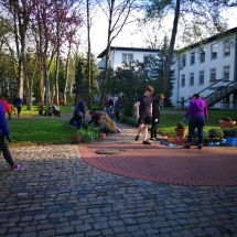 Schulgartenerweiterung (Foto: R. Lendraitis)