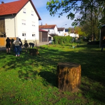 Schulgartenerweiterung (Foto: R. Lendraitis)