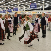 Gimnazijos atstovai Lietuvos šimtmečio Dainų šventėje (Foto: D. Šulcas ir A. Ručienė)