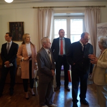 Parodos „Vilko vaikai: duonos keliu iš Rytų Prūsijos į Lietuvą 1945–1948“ atidarymas (Foto: M. D. Schmidt)