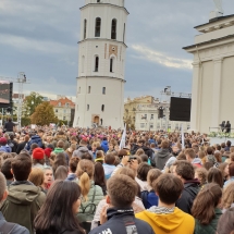 Susitikimas su Popiežiumi Lietuvoje (Foto: D. Kriščiūnienė)