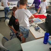 Ferienakademie des Staatlichen Schulamtes - Lego Mindstorms (Foto: R. Lendraitis)