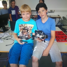 Ferienakademie des Staatlichen Schulamtes - Lego Mindstorms (Foto: R. Lendraitis)