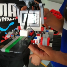 Ferienakademie des Staatlichen Schulamtes - Lego Mindstorms (Foto: R. Lendraitis)
