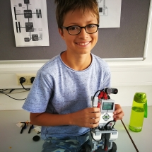 Ferienakademie des Staatlichen Schulamtes - Lego Mindstorms (Foto: R. Lendraitis)