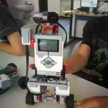 Ferienakademie des Staatlichen Schulamtes - Lego Mindstorms (Foto: R. Lendraitis)