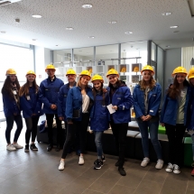 Interdisziplinäre Werksbesichtigung bei der BASF in Ludwigshafen (Foto: Dr. G. Hossmann)