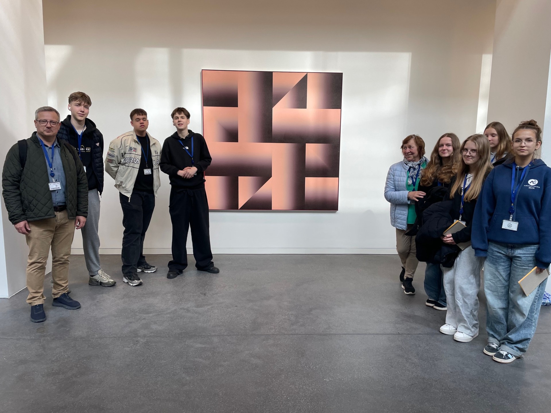 Vasario 16-osios gimnazijos ir Liuksemburgo ateitininkų susitikimas