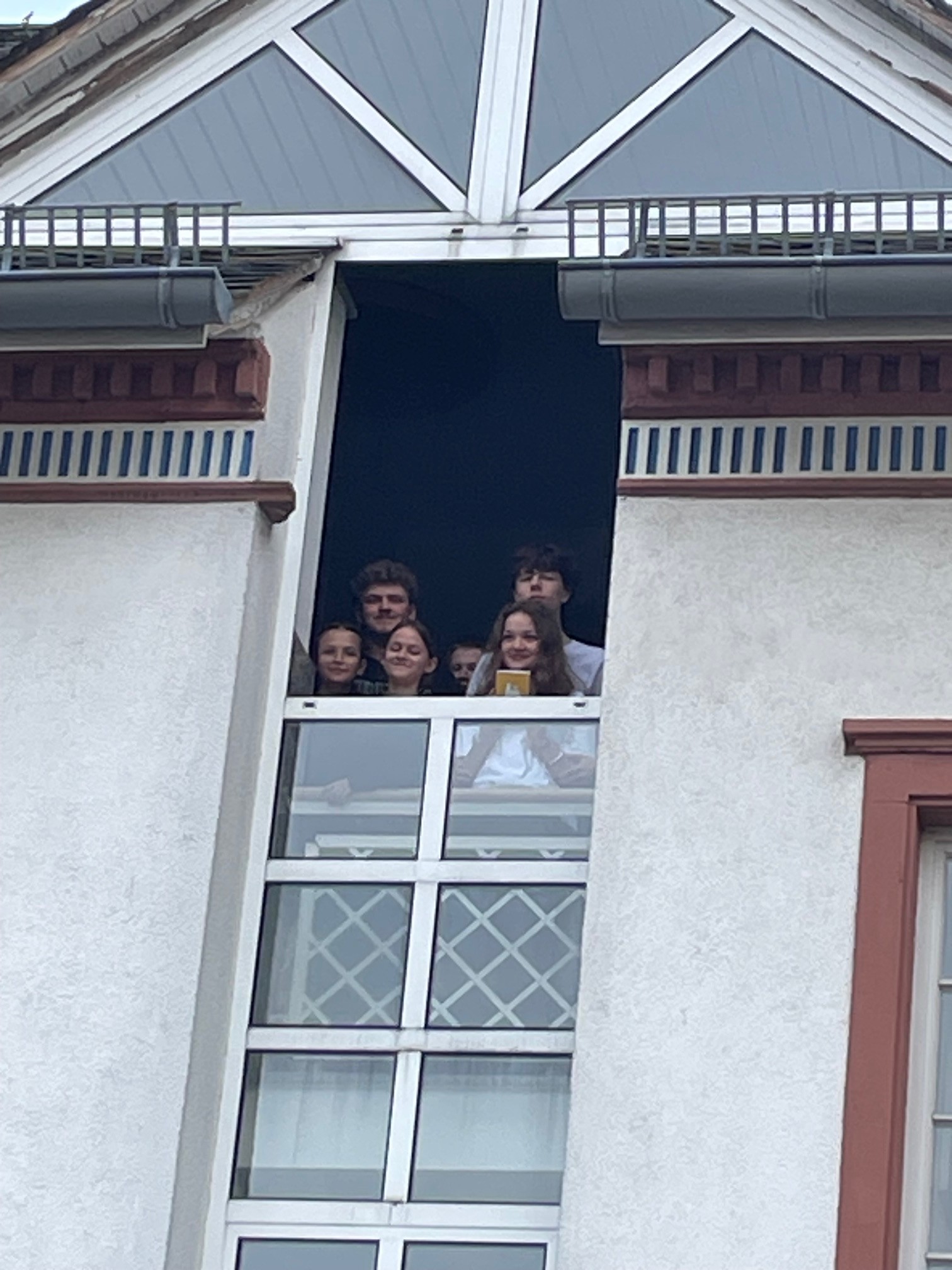 Liuksemburgo ateitininkų viešnagė gimnazijoje