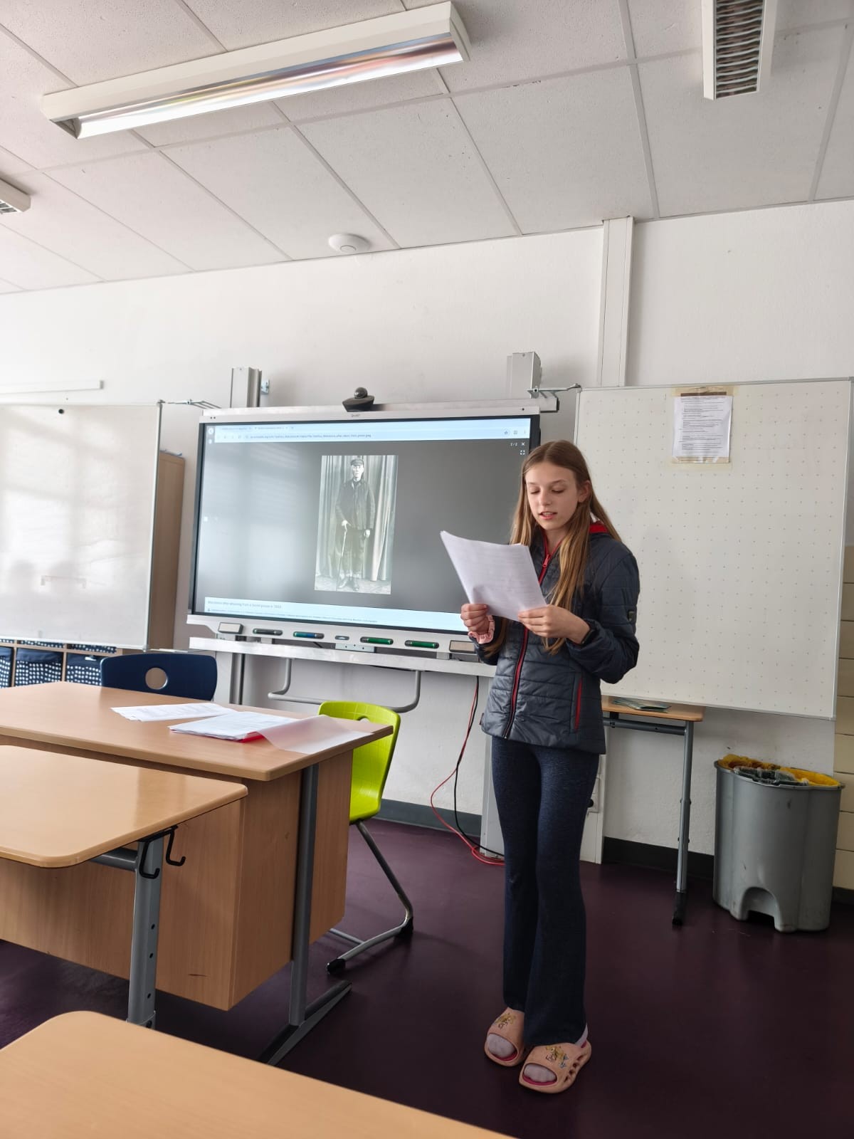 Liuksemburgo ateitininkų viešnagė gimnazijoje