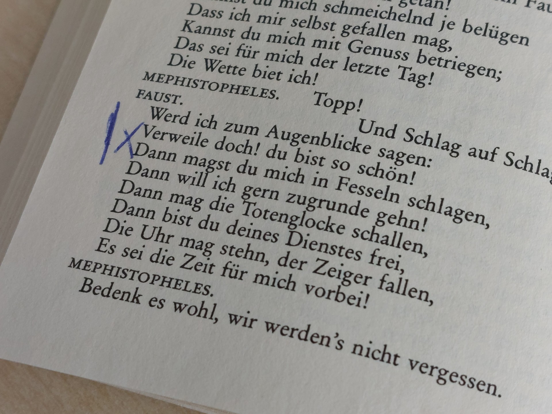 Theaterbesuch in der Katakombe in Frankfurt – FAUST, Der Tragödie erster Teil