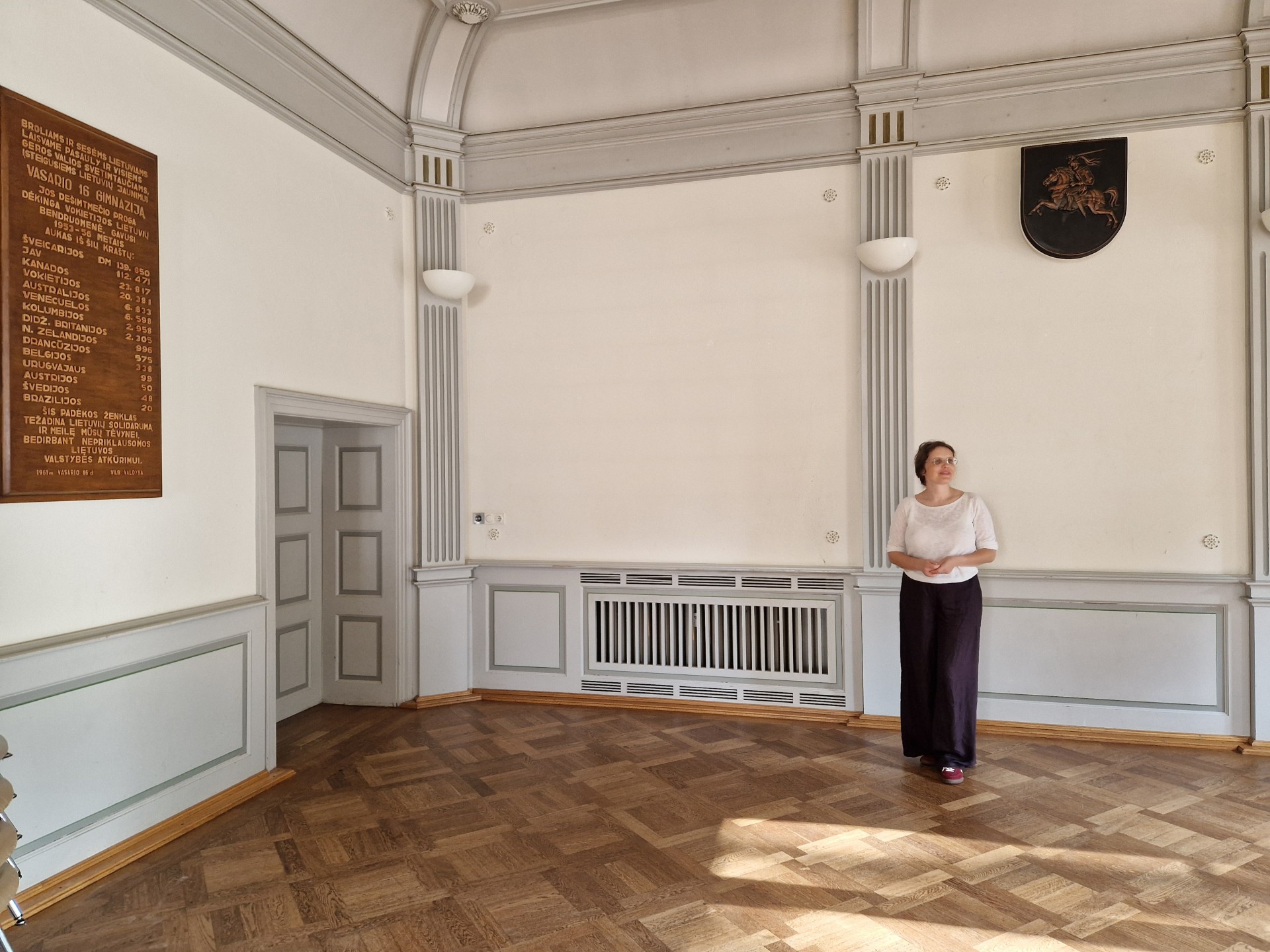 Poetės ir rašytojos Vitalijos Maksvytės viešnagė