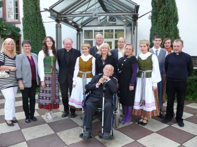 Generalvikar des Bistums Mainz Prälat Dietmar Giebelmann zu Besuch