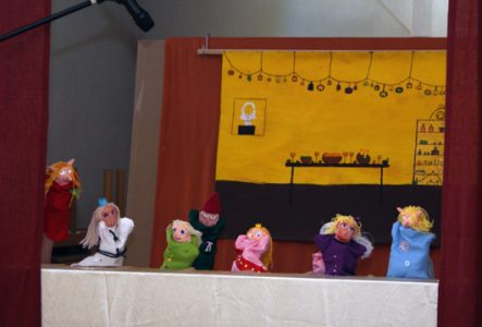 5-os klasės lėlių teatras
