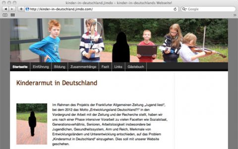 Jugend liest – PoWi-Schüler erarbeiten Projekt über Kinderarmut in Deutschland