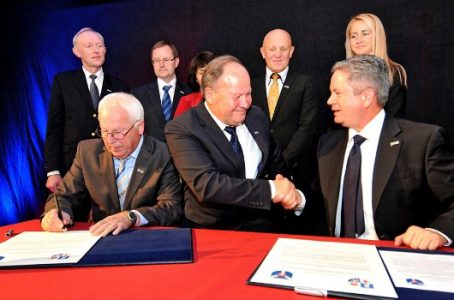 Bendradarbiavimo sutartimi įtvirtinti Kauno rajono ir Bergštrasės apskrities ryšiai