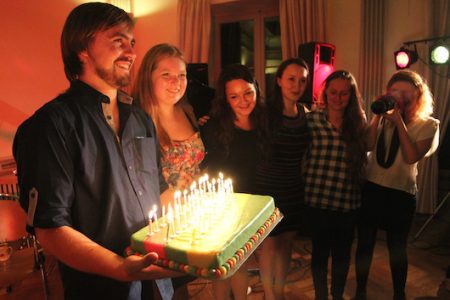 Gimnazistai Vokietijos lietuvių jaunimo sąjungos gimtadienyje
