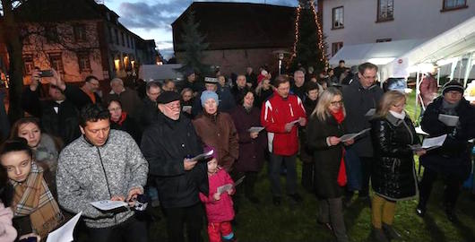 Turm und Tanne leuchten – Winterzauber und lebendiger Adventskalender