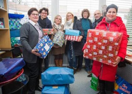 Weihnachtsgeschenke für Waisenkinder in der Ukraine