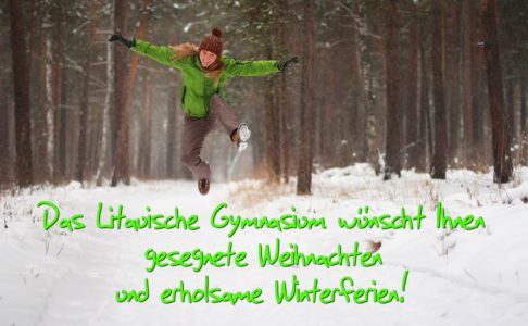 Weihnachtsferien – 17.12.2016-08.01.2017