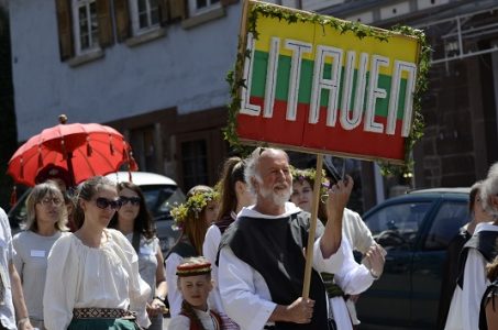 Gimnazijos atstovai Viduramžių kultūros festivalyje Maulbronn