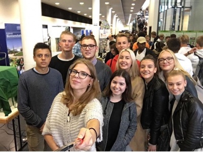 Gimnazistai lankosi Frankfurto prie Maino Gėtės universitete