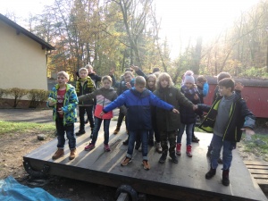 Erlebnispädadogik im Albert-Schweitzer- Haus, Lindenfels (Foto: P.Sauerzapf)