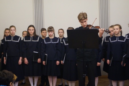 Klaipėdos E. Balsio menų gimnazijos choro koncertas, 2017