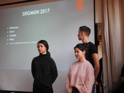 SiegMun 2018 – Präsentation der Delegierten
