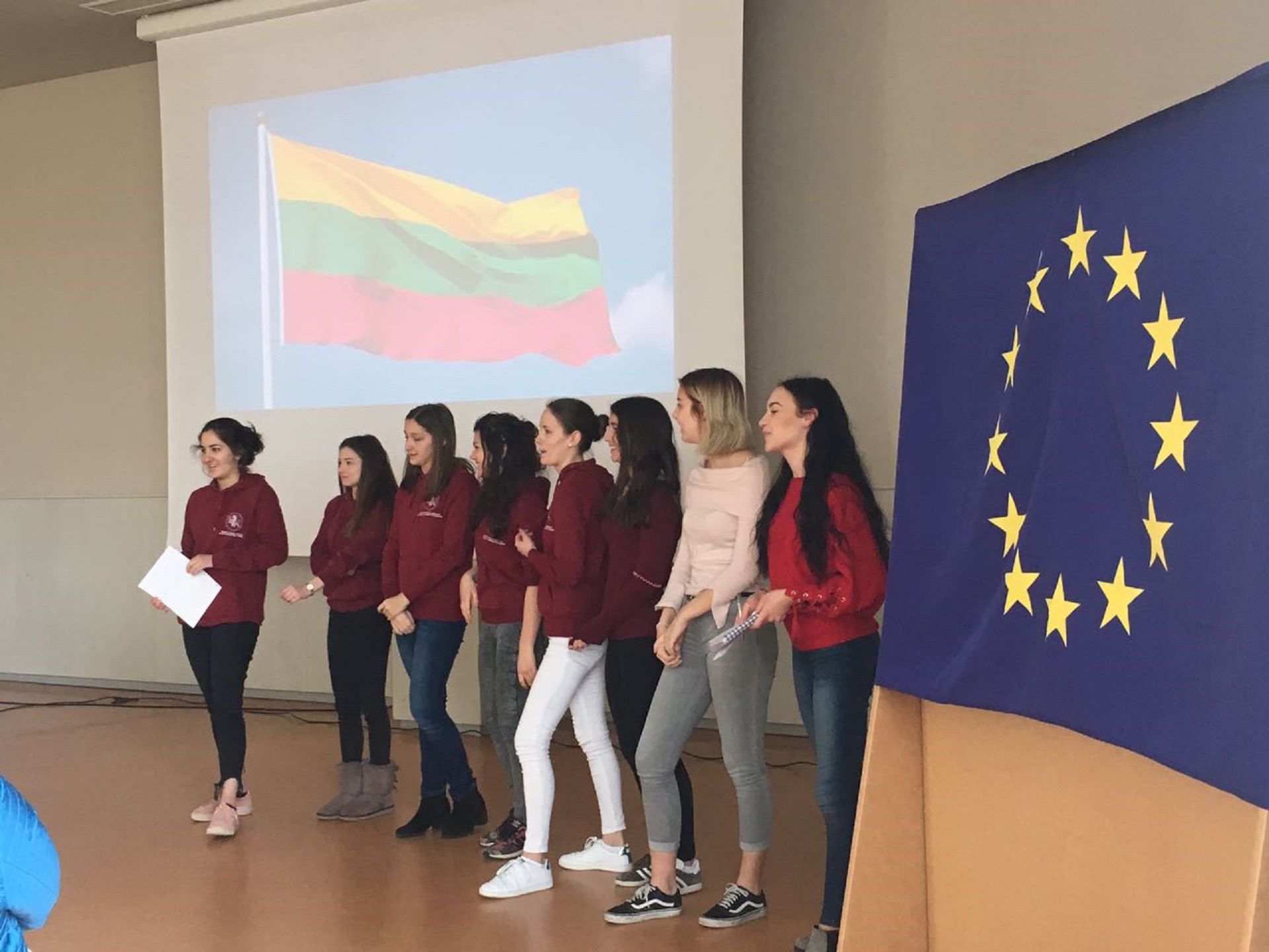 Erste Impressionen von der SchulBrücke Europa in Greifswald