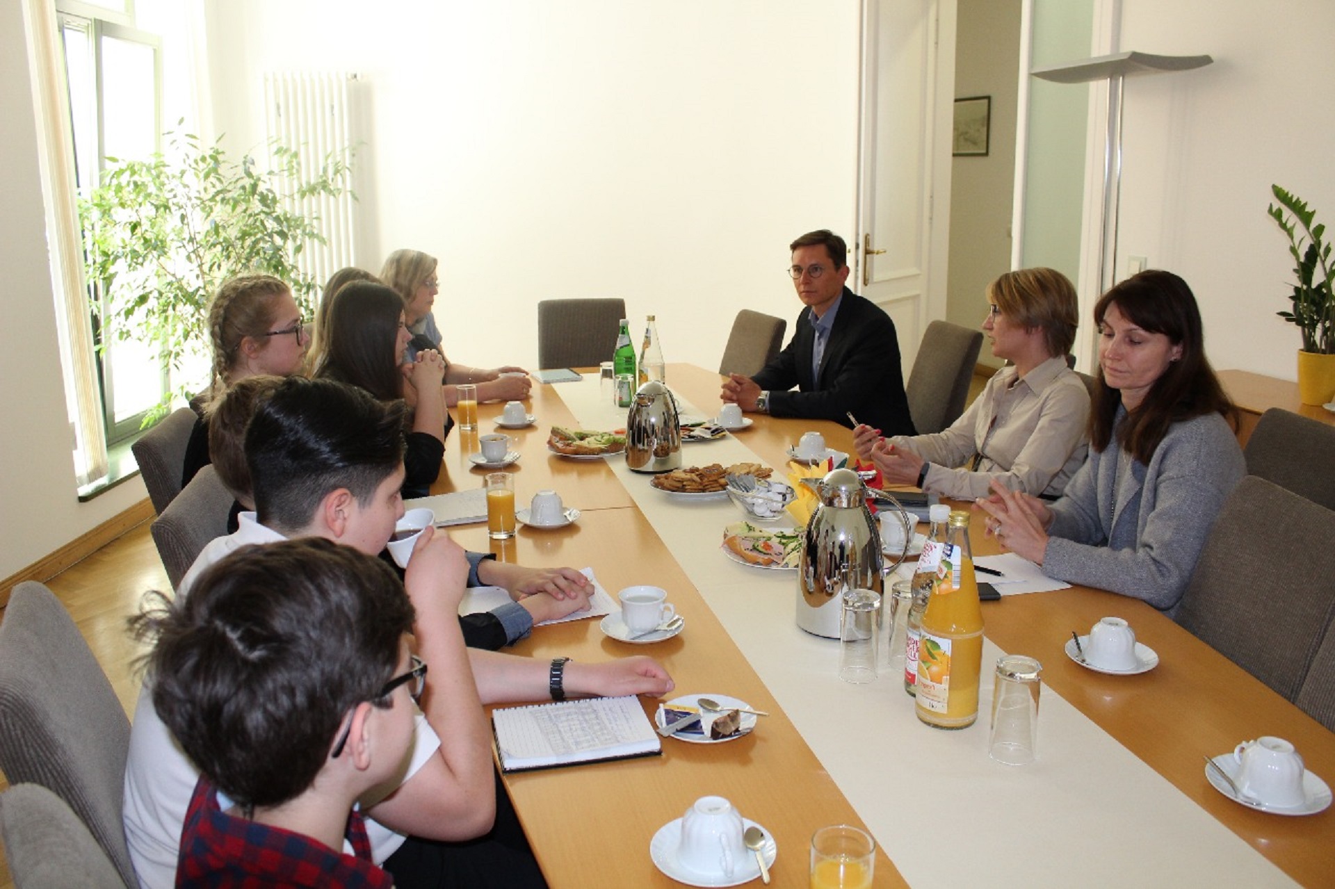 Pažintis su diplomatine atstovybe (Foto: I. Sattler)