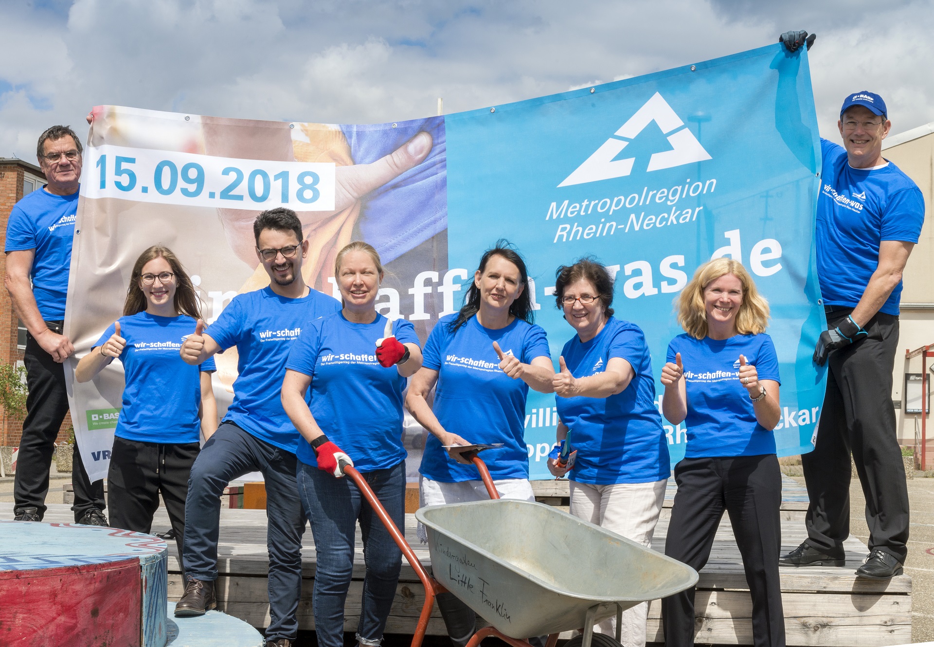 Sei.Da.Bei: „Wir schaffen was – Freiwilligentag 2018 Metropolregion Rhein-Neckar“