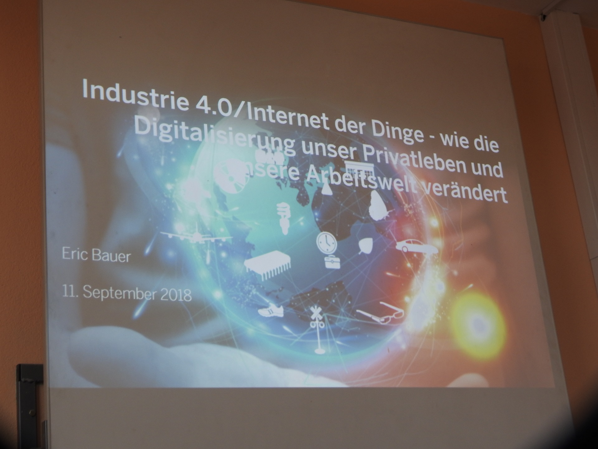 Wie werden wir leben, wie arbeiten? Industrie 4.0 und Digitalisierung (Foto: Dr. G. Hoffmann)