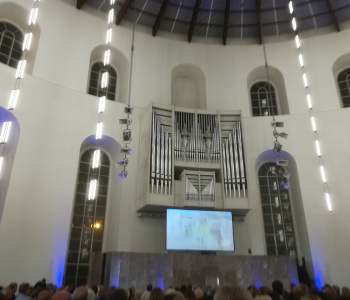 Besuch beim Charity-Konzert in der Paulskirche in Frankfurt am Main