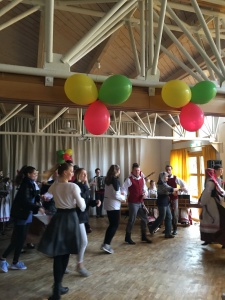 Vilniaus Universiteto liaudiškos muzikos ansamblio „Jaunimėlis“ viešnagė (Foto: E. Jankūnas)