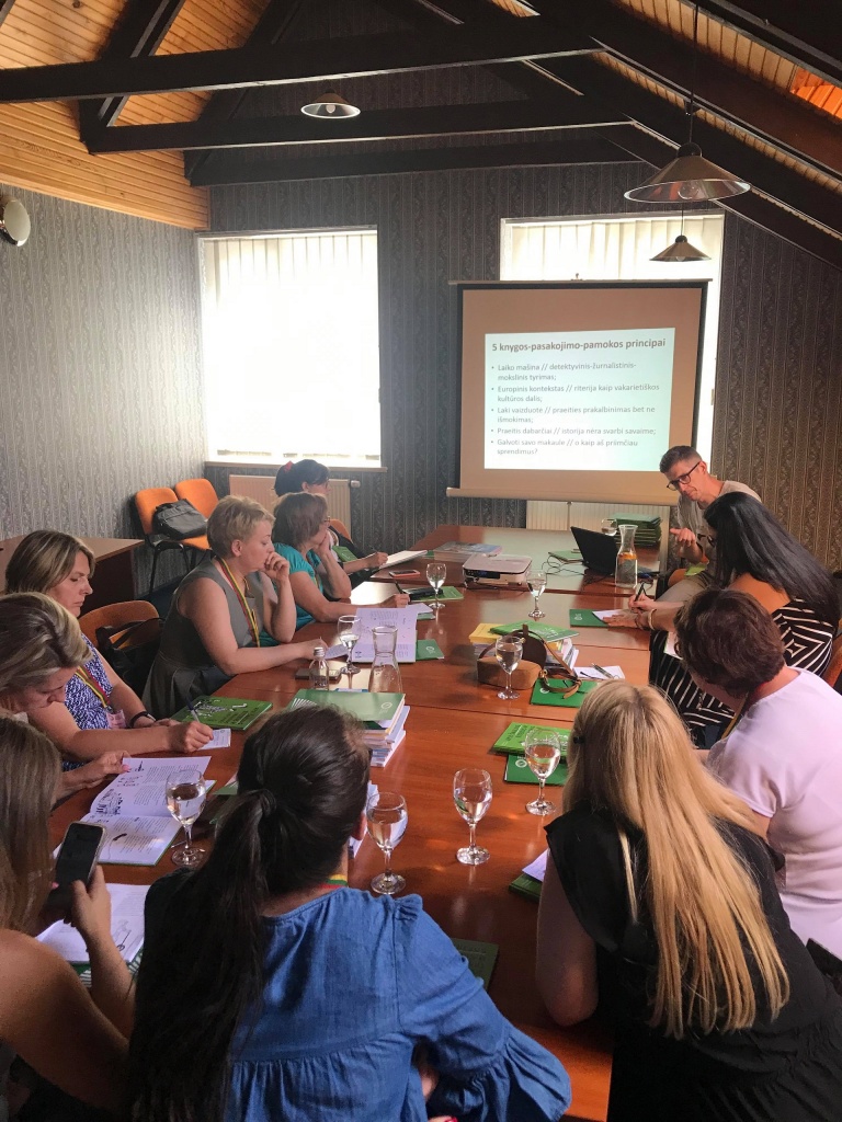 Užsienio šalių lituanistinių mokyklų mokytojų ir švietimo tarybų pirmininkų seminaras Anykščiuose (Foto: D. Kriščiūnienė)