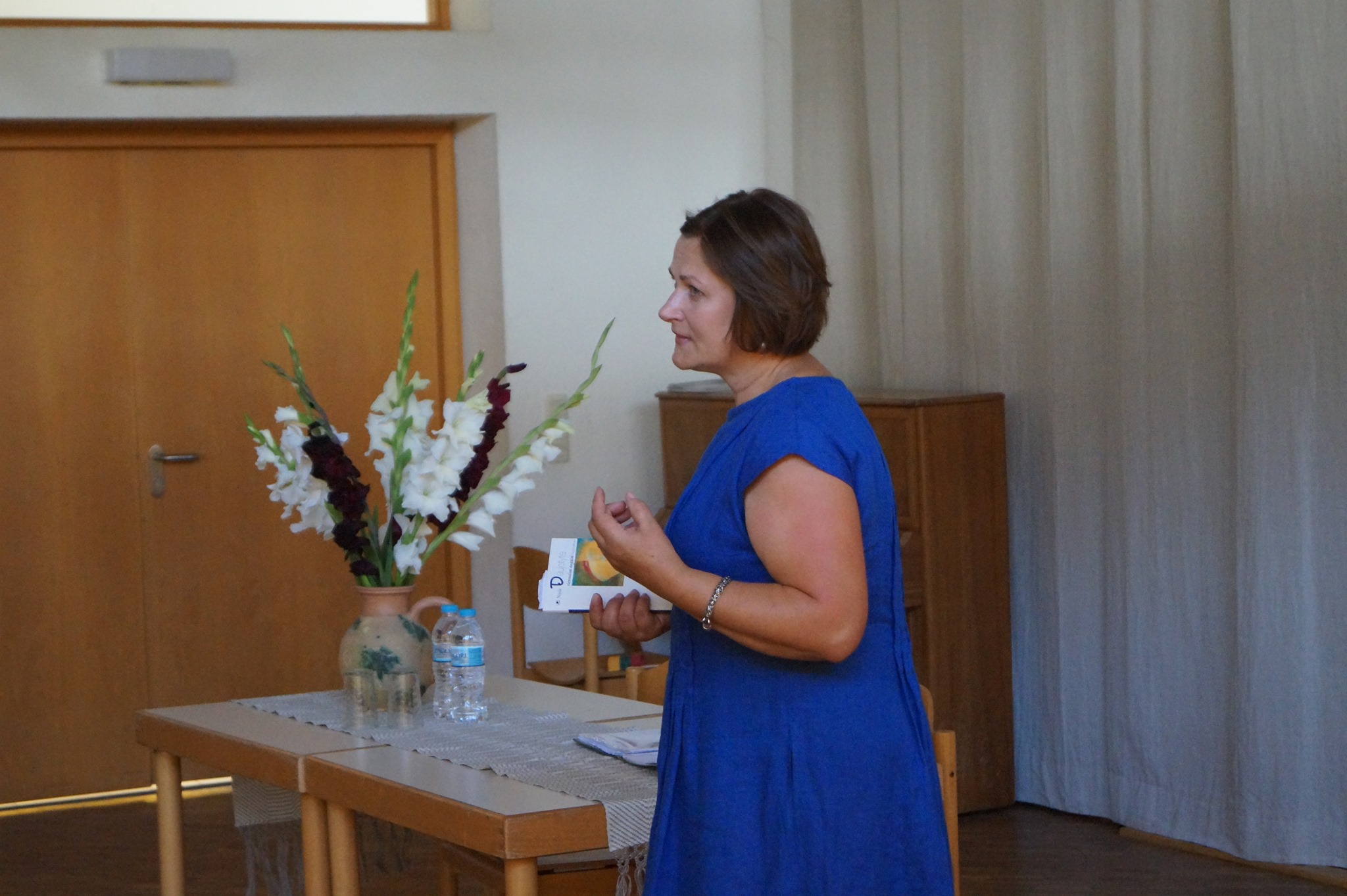 Susitikimas su poete Nijole Daujotyte-Kuoliene (Foto: M.D. Schmidt)