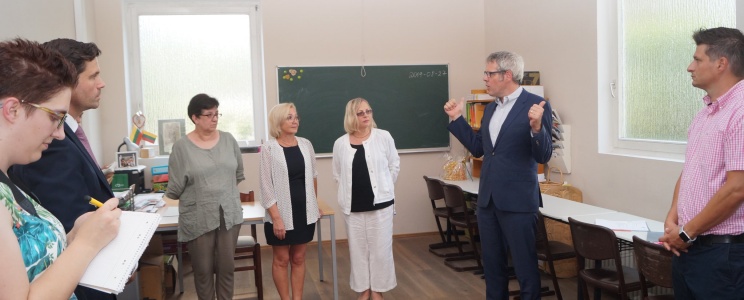 Der Bezirk Bergstraße unterstützt das Private Litauische Gymnasium