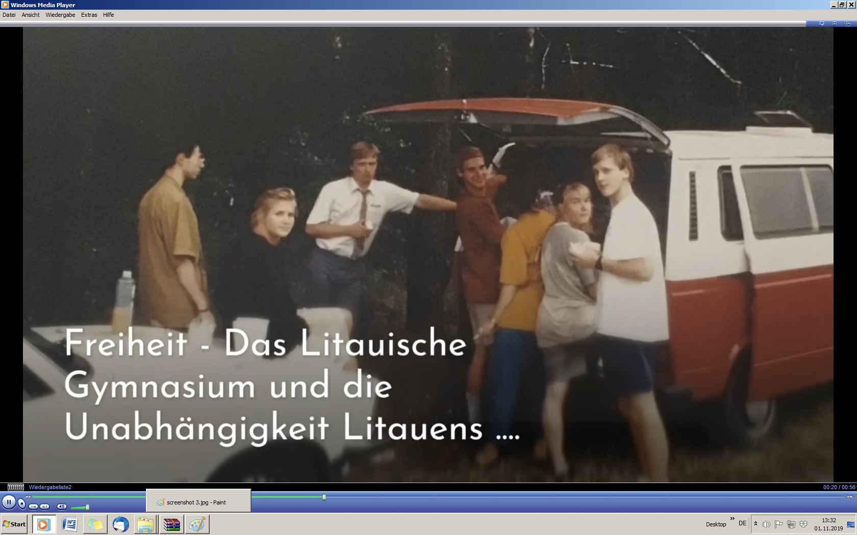 Unser Gymnasium als „Ort der Freiheit“ (Screenshot aus Film)