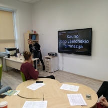 Zu Gast bei unserer Partnerschule in Kaunas - Erste Eindrücke und Informationen (Foto: J. Zorn)
