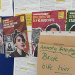 Aktionswoche „Schreib für Freiheit! – Briefmarathon von Amnesty International rund um den Tag der Menschenrechte (Foto: Dr. G. Hoffmann)