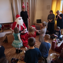 Kalėdų šventė šeštadieninėje mokykloje (Foto: I. Grikšaitė-Lendraitienė)