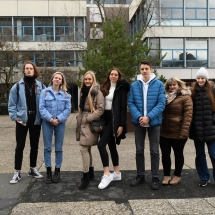 Gimnazistų išvyka į Frankfurto prie Maino Gėtės universitetą (Foto: Justinas G.)