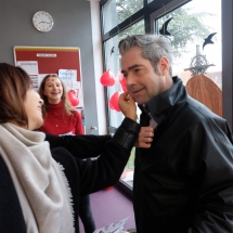 Valentinas aplankė gimnaziją (Foto: Frederikas N., Nojus B., E. Jankūnas)