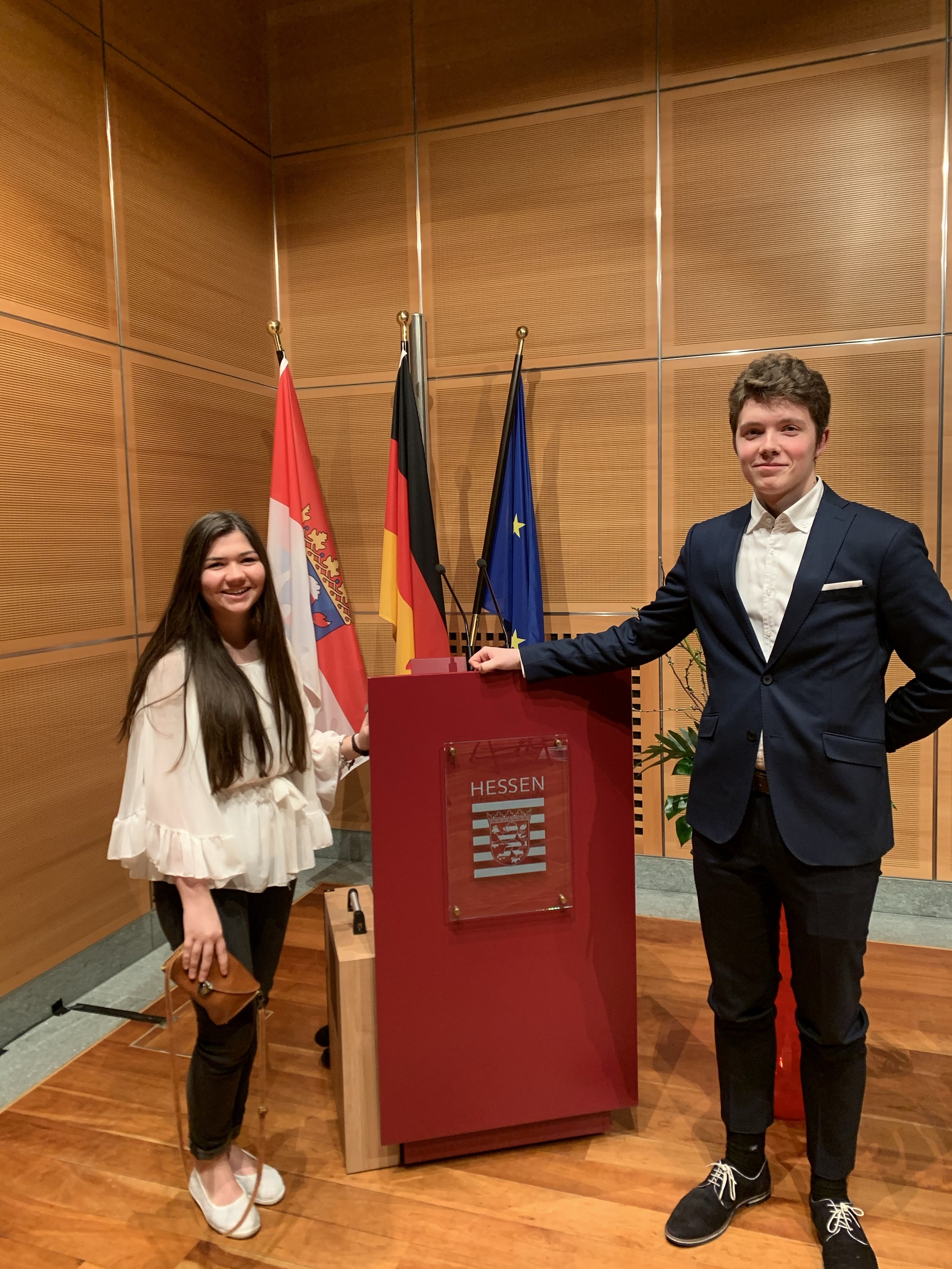 „Europäischer Salon“ in der Hessischen Staatskanzlei (Foto: Pia R.)